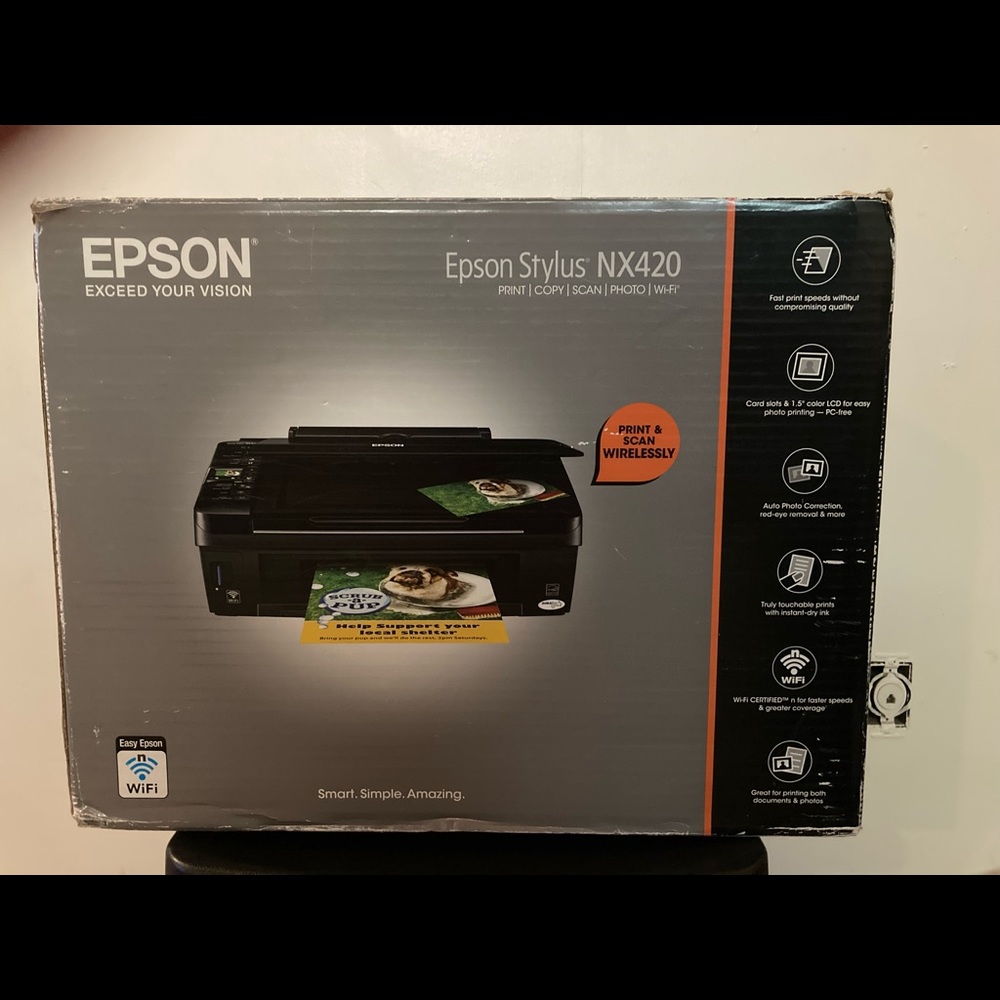 Epson stylus NX420 all in one printer
